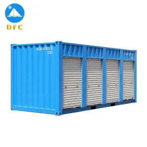 Custom Size Roll Up Door Shipping Container With Forklift Access And Double Sided Openings