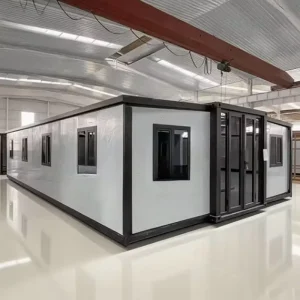 Custom Size Wing Expandable Container Steel Frame Prefab Build Insulated Panel for Coastal Scenic Holiday Tourist Cabin House