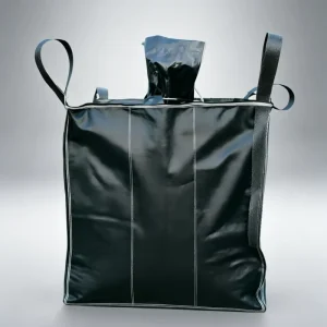 Custom-Sized Internally Reinforced FIBC Bulk Bag with Integrated Liner and Internal Load Distribution Straps