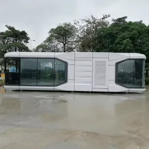 Custom Sleeping Damp Proof Space Capsule Small Container House Modular Container House HomePortable House