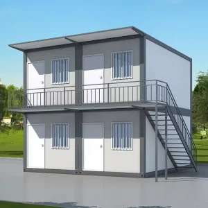 Custom Steel Container House Breathable 2 Bedroom Movable Multi Purpose School Home with 5 Year Warranty