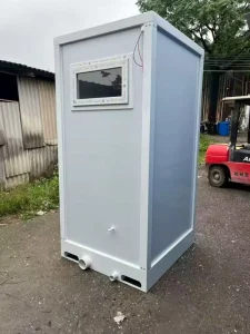 Customised Outdoor Portable Two-Person Toilets with Shower Cubicles