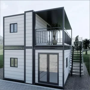 Customizable 2 Story Container Home Prefab Living Container House 4 Bedroom Tiny Home Hotels Villas