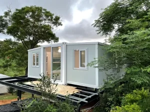 Customizable 20-foot Expandable Container Houses with Traditional Steel Structure Easy to Install