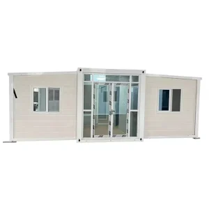 Customizable 20 foot Expandable Container Houses with Traditional Steel Structure Easy to Install Manufactured in China