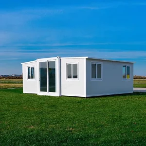 Customizable 20ft 40ft Expandable Steel Foldable Container House Prefab Bedroom Homes Outdoor Shop