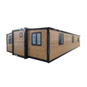 Customizable 20ft 40ft Foldable Expandable Prefabricated Container House Farmhouse Design Breathable Feature for Hotel Shop