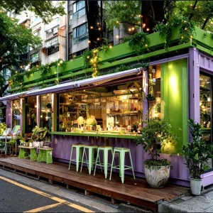Customizable 20ft 40ft Shipping Container for Home Office Cafe Shop Mall Booth Apartment Store Logo Color