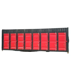Customizable 20ft 40ft Space Saving Shipping Storage Container Side Opening Self Storage Container
