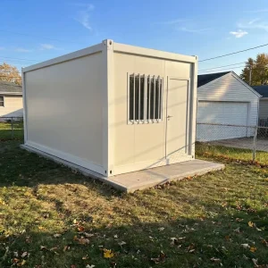 Customizable 20ft Modular Portable Prefabricated Mobile Pop-up Shop Detachable Flat Pack Modern Container Villa Hotel Apartment