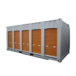 Customizable 20ft Self Storage Shipping Container with Roller Door 20GP Storage Container