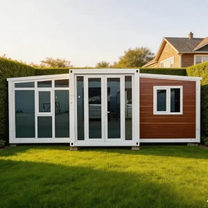 Customizable 30ft Modern Expandable Container House with Thermal Insulation Anti Corrosion Double Wing Container Home 2 Bedroom