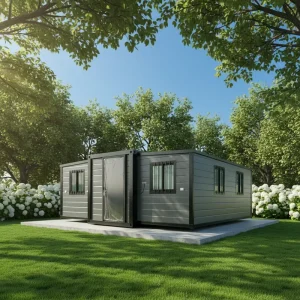 20ft Folding Packable Container House Customized Easy Transport Insulated Heavy Duty Stackable Crate for Warehouse Logistics