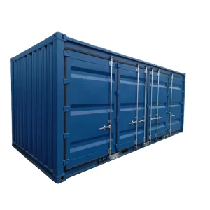 Customizable 40ft High Strength Open Side Metal Shipping Container Designed Dry Container 20GP 20ft Capacity