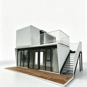 Customizable Creative Steel Structure Shipping Containers Ready for Fast Food Sales House Breathable Midcentury Modern Design