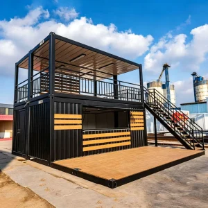 Customizable Design 10FT 20FT 40FT Modular Shipping Container Shop Aluminum Material Coffee Shop