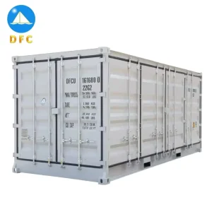 Customizable Double Door Open Side 20ft 20GP Container ISO Certified Cargo Logistics Loading Shipping