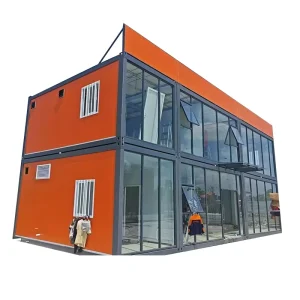 Customizable Expandable 2 Story Container House with 3 Bedroom Bathroom Prefabricate Modular Container House for Home Villa