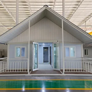 Customizable Expandable Foldable Two story Prefabricated Container House 2 Bedrooms Insulated School Entry