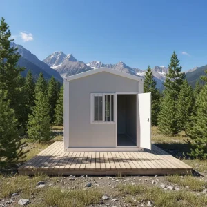 Customizable Fast Assemble Sandwich Panel Container House Galvanized Steel Frame Tailored Prefab Modular Building for Various