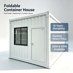 Customizable Foldable Modern Container House Fast Install Prefab Home Factory Direct Price OEM ODM Portable Cabin Bedroom School