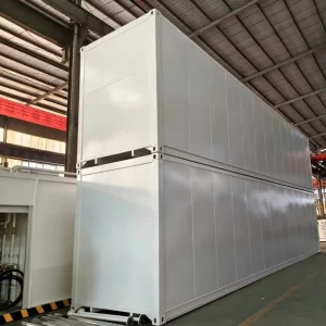 Customizable High Quality Large Capacity 60000L to 120000L Mobile Gas Station Portable Fuel Tank Container Station