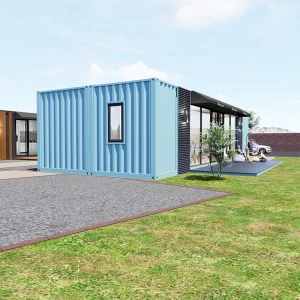 Customizable Luxury Prefab Diy Multi 2x40HC Modified Shipping Container Homes