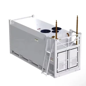 Customizable Mobile Portable 30m Skid Mounted Container Storage Tank Remote Control Pump Motor Gasoline Fuel Station