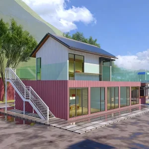 Customizable Modern Luxury Container House Prefab Modular Home for Airbnb Resort Villa and Private Boutique Hotel