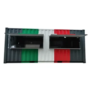 Customizable Modified Shipping Container for Office and Workshop Use