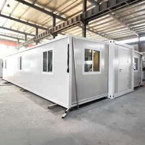 Customizable Prefab Expandable Container House 40ft 5 Rooms Modular Folding Container Homes OEM ODM Manufacturer Containerhuser