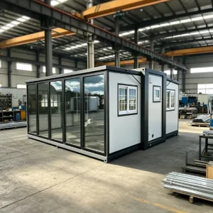 Customization Portable Steel Container House Tiny House Container Vacation Camping Cabin