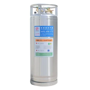 Customized 175L Stainless Steel Dewar Tank 1.37Mpa High Liquid Nitrogen Industrial Gas Containers QITAI Brand Easy to Operate