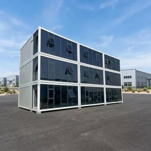 Customized 20-foot Detachable Shipping Container Quick Assembly Stackable Double-layer Suitable for School Offices