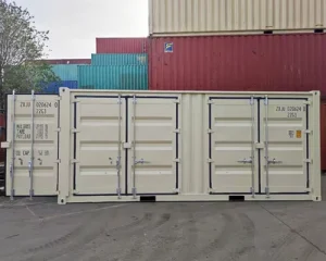 Customized 20GP & 40HC Steel Corten Dry Shipping Containers with Side Open Door BV Certified