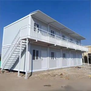 Customized 20ft/40ft Easy Assemble Modern 2 Storey Prefab Houses 3 Bedroom 2 Bath Container Homes 40ft Luxury House