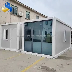 Customized 20ft 40ft Luxury Shipping Container House Prefab Portable Steel Structure for Office Shop Contemporary Contemporary