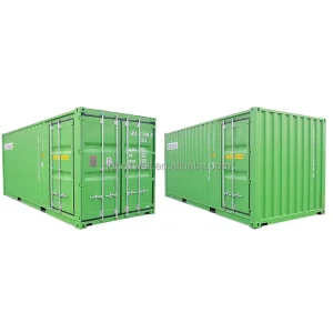 Customized 20ft Dry Shipping Container Steel Structure Temporary Power Housing Custom Size Color DFC Brand Packing Box