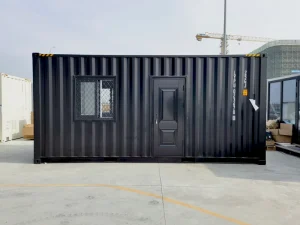 Customized 20ft Modern Shipping Container House with Sandwich Panel for Office Building