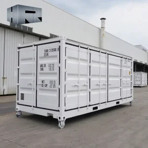 Customized 20ft Shipping Container with Side Doors Multiple Function Container