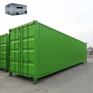 Customized 40ft High Cube Shipping Container New Mobile High Container Manufactured From Corten Steel