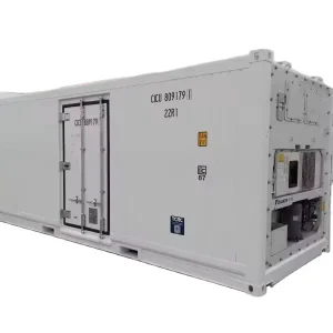 Customized 40ft Reefer Container for Thermo King Cooling Unit 67.4 Capacity BV LR DNV.2.7.1 Certificate Man Door