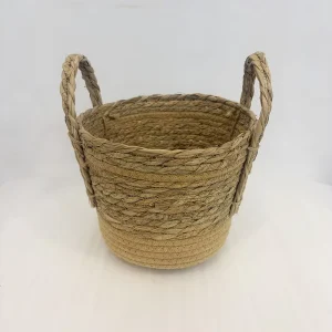 Customized Basket Handmade Designer Woven Pushgrass Paper Rope Basket Classic Stylish Luxury Basket