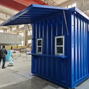Customized Breathable Detachable Shipping Container House Foldable Prefab Modular Home with 3000*6000mm/2450*5800mm Model