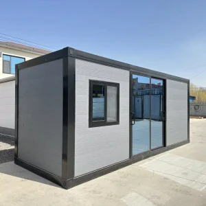 Customized Color Modular Folding Home Luxury Prefabricated Expandable Container House Outdoor Use