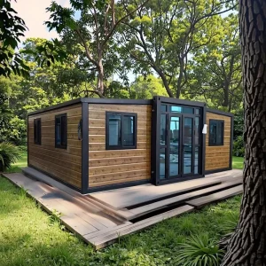 Customized Color Steel Expandable Portable Container House 40Ft 20Ft 30Ft 4 Bedroom Modern Villa Commercial Use Total Project