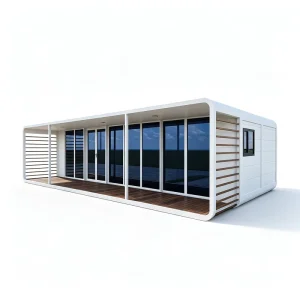 Customized Color and Size Modified 2 Level Apple Cabin Steel Shipping Container for House Living Container Use