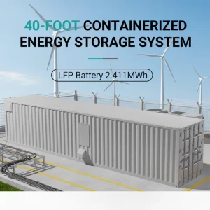 Customized Commercial LiFePO4 Solar Energy Storage System 1mWh 20 40ft Container with 10 Year Warranty and 6000 Cycle Life