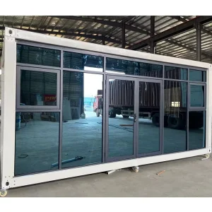 Customized Container Houses Mobile Prefab Single Container Home on Wheels Good Materials