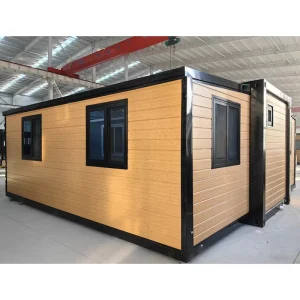 Customized Free 3D Design 20ft 40ft Prefab Movable Expandable Container House for Apartment Shop